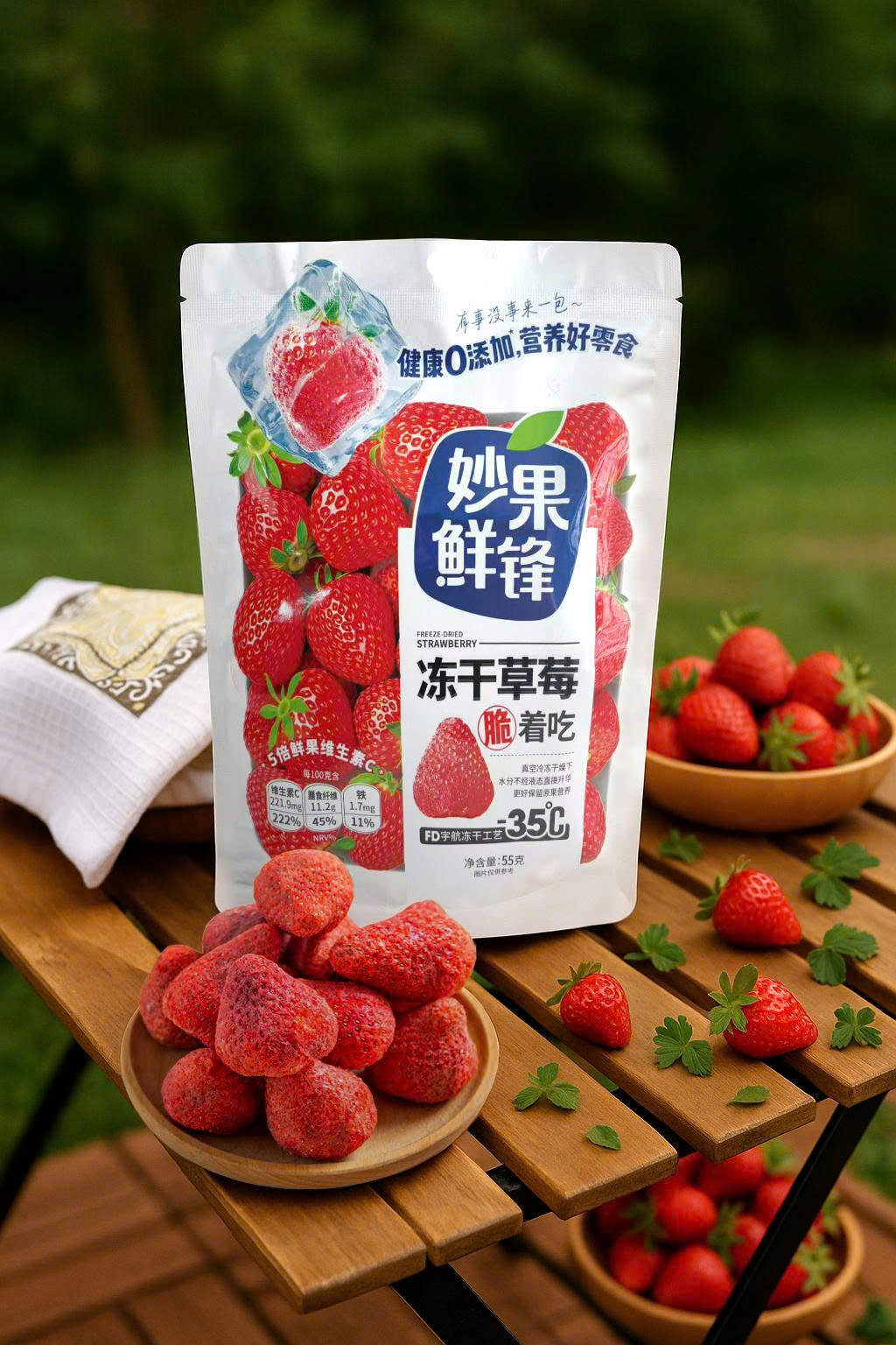 Dâu Tây sấy giòn HÀN QUỐC